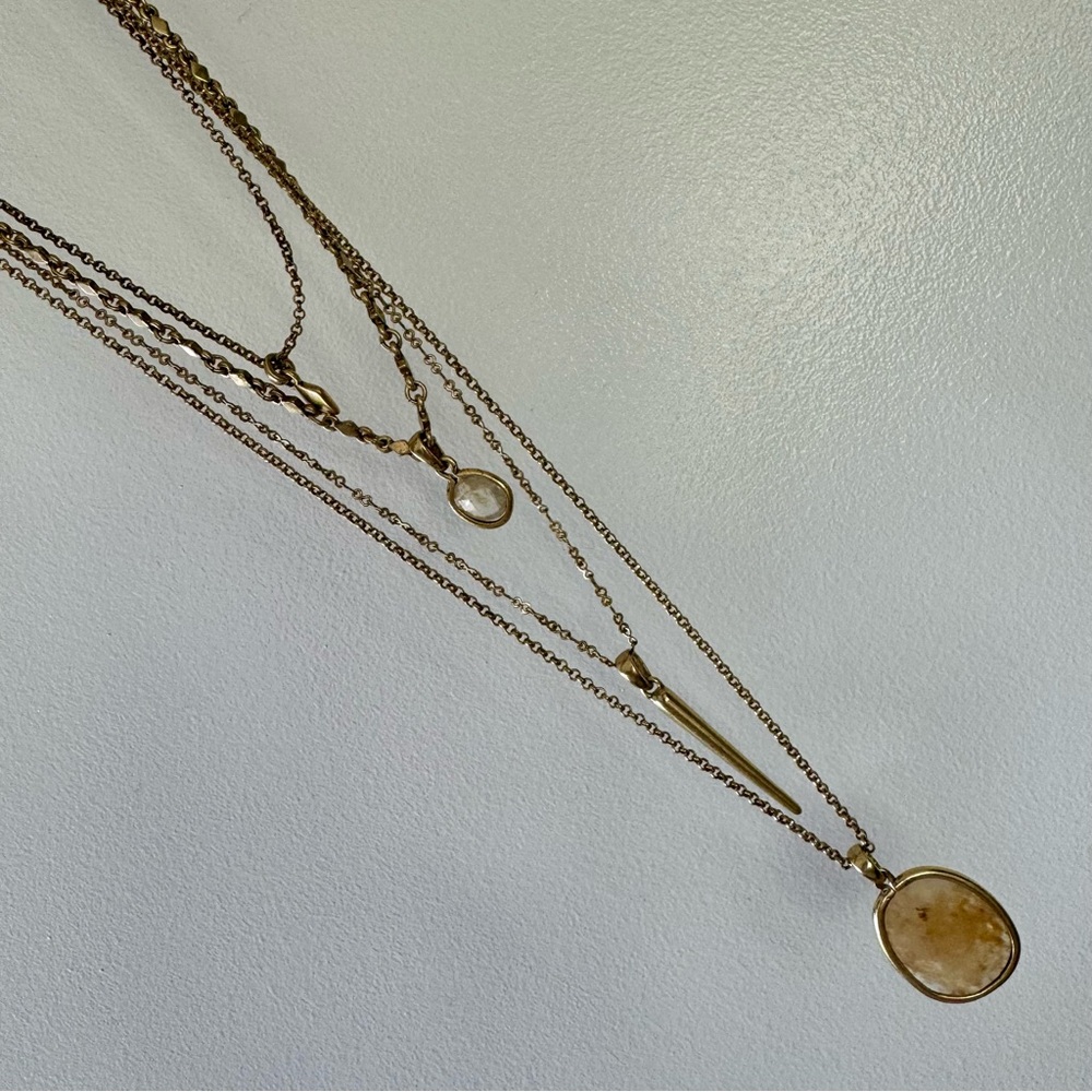 Lucky Brand boho tiered necklace - Picture 6 of 6